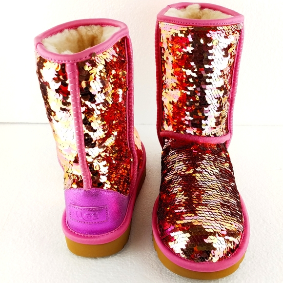 NWT UGG Sequin Short Boot - Picture 9 of 12